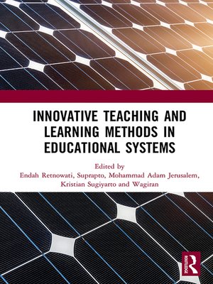 cover image of Innovative Teaching and Learning Methods in Educational Systems